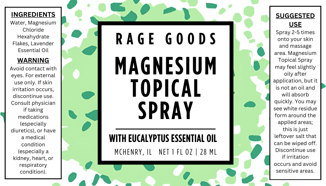 Magnesium Topical Spray