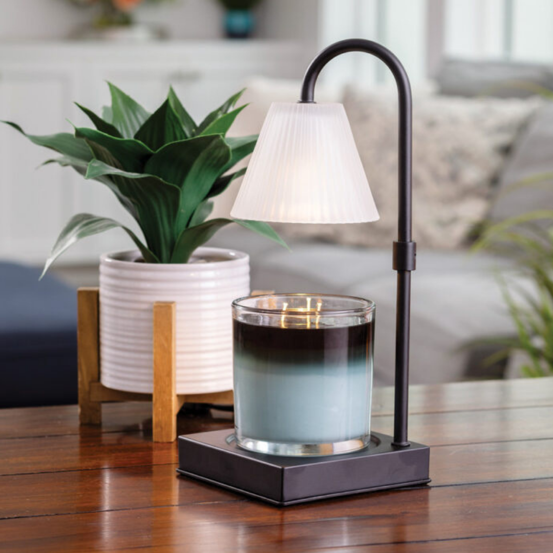 Fluted Glass Candle Warmer Lamp (Pre-Order)