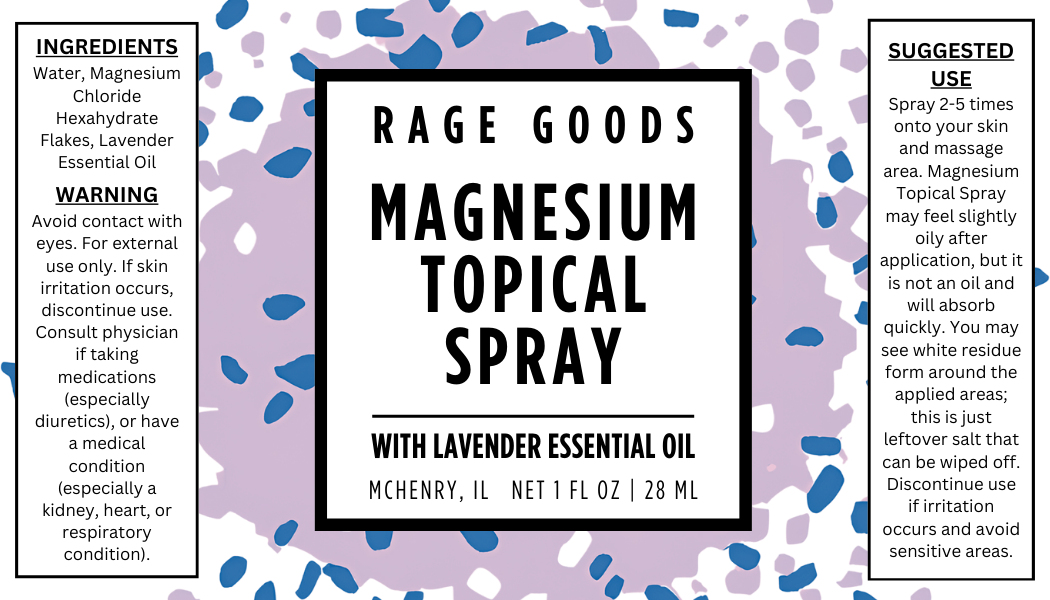 Magnesium Topical Spray