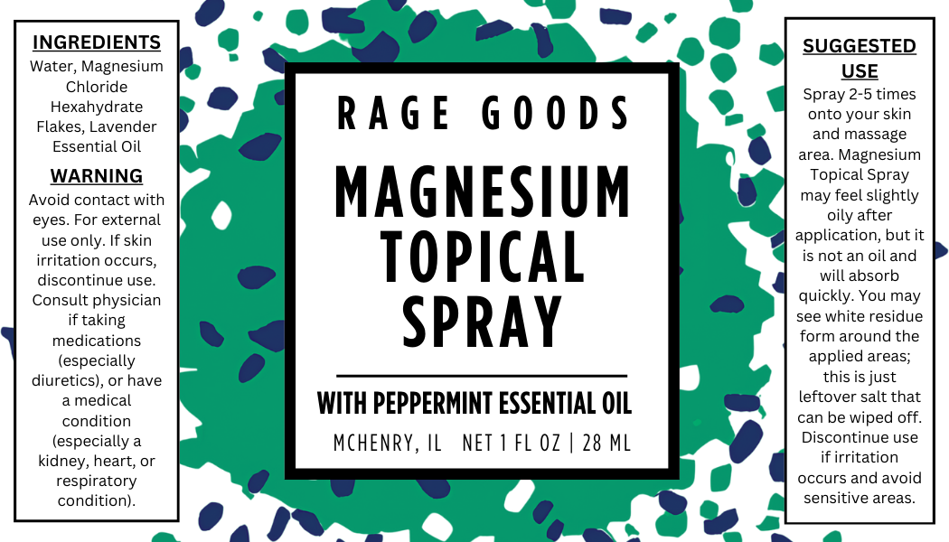 Magnesium Topical Spray