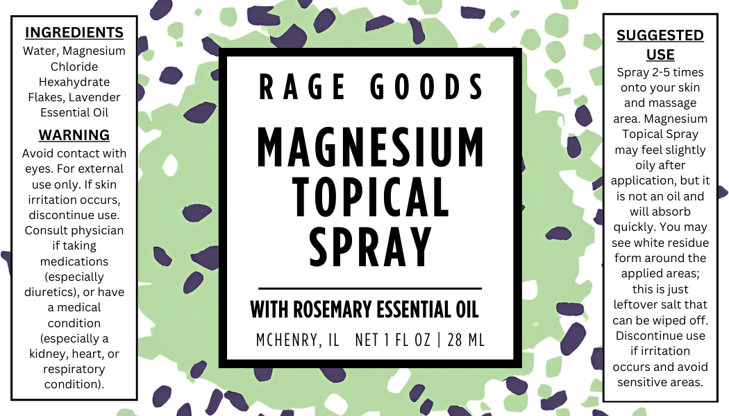 Magnesium Topical Spray