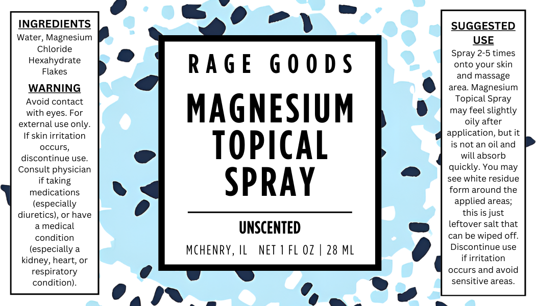 Magnesium Topical Spray