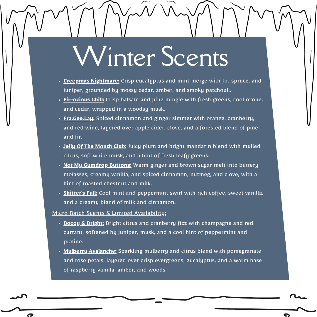 Winter Scent Samples