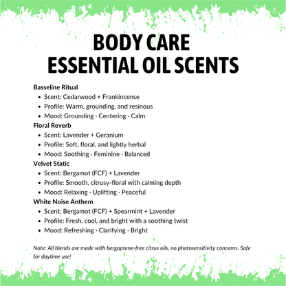 Waterless Hand Cleanser: Essential Oils