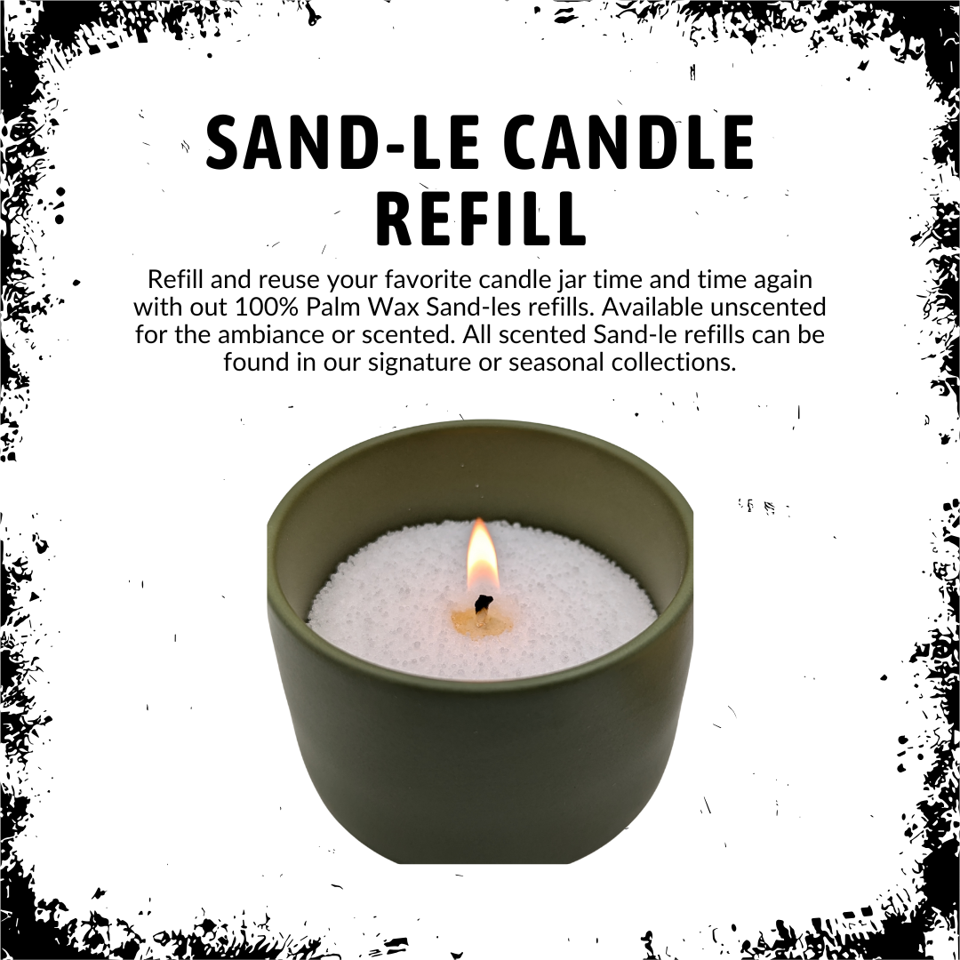 Sand-le Candle Refill (Unscented)