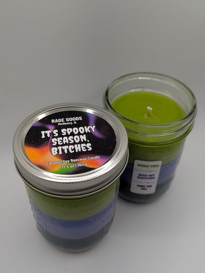 It's Spooky Season, Bitches (Fall Multi-layered Candle)