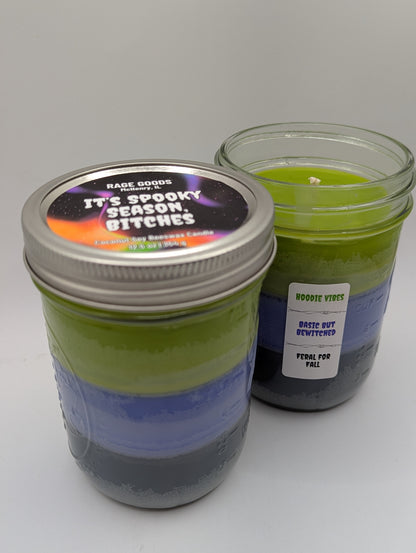 It's Spooky Season, Bitches (Fall Multi-layered Candle)
