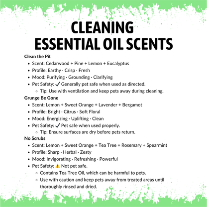 Multi-Purpose Cleaner: Essential Oils