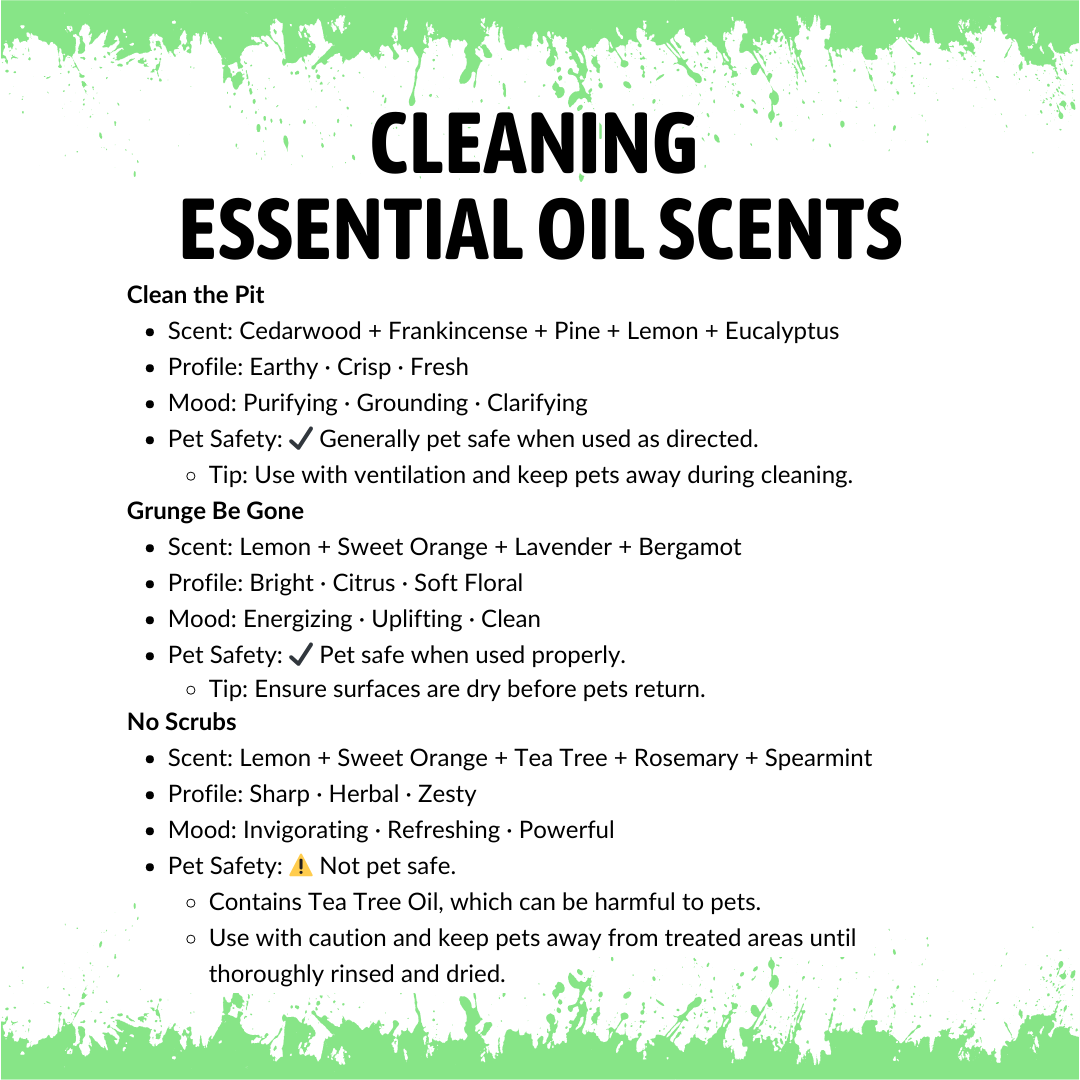Cleaning Paste: Essential Oil
