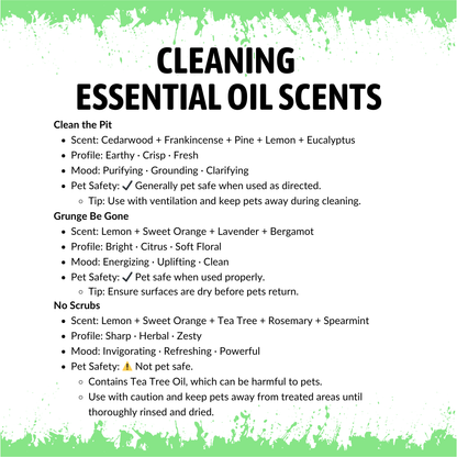 Cleaning Paste: Essential Oil