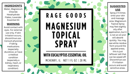 Magnesium Topical Spray