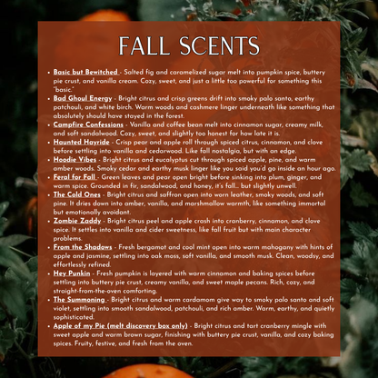 Fall Discovery Box | 12-Piece Wax Melt Set