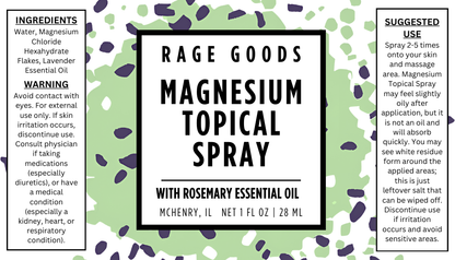 Magnesium Topical Spray