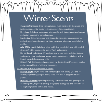 Winter Scent Samples